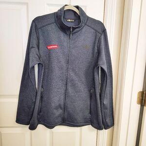 The North Face Women's Skyline Navy Blue Zip Fleece Hiking Jacket Gorpcore XL